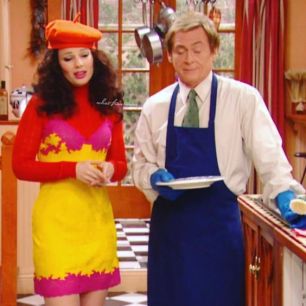 Fran Fine and Niles on The Nanny